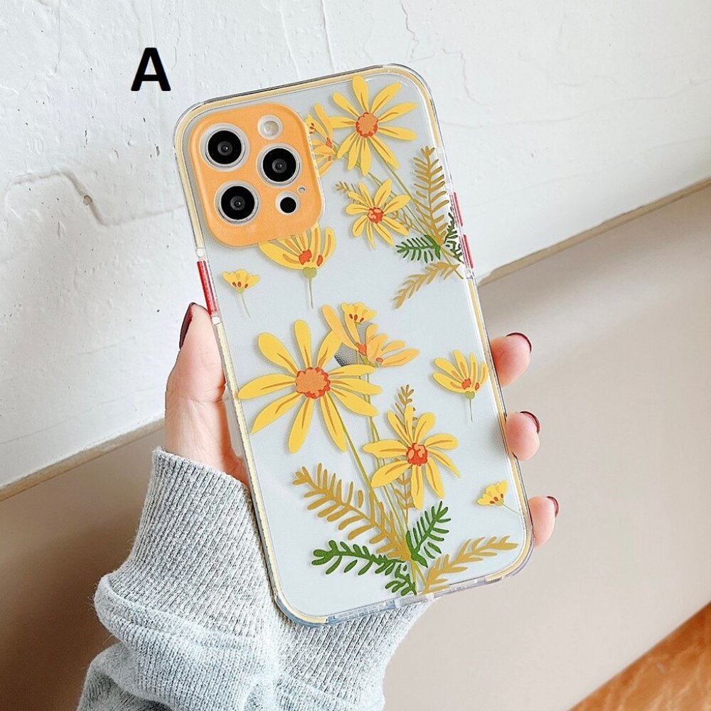 NEW iPhone 13/Pro/Max Cute Flower Leaf phone case - Picture 4 of 7